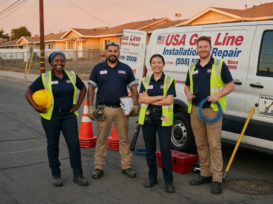 Gas Line Installation company in Kirkman, IA